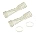 ATIE PoolSupplyTown Heavy Duty Diaphragm Replacement with Retaining Ring W81600 Fits Baracuda G3 G4 Pool Cleaner Diaphragm W69698 - (2 Pack) primary