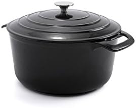 Cook's Tools Cast Iron Porcelain Dutch Oven (7Q) (7 Q)