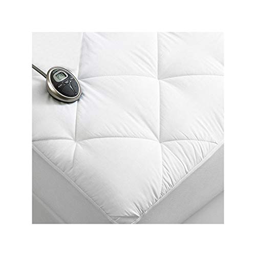 Sunbeam Premium Luxury Quilted Electric Heated Mattress Pad Twin Size Auto Shut Off 20 Heat