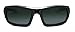 Ergodyne Skullerz Odin Polarized Safety Sunglasses - Black Frame, Smoke Lens