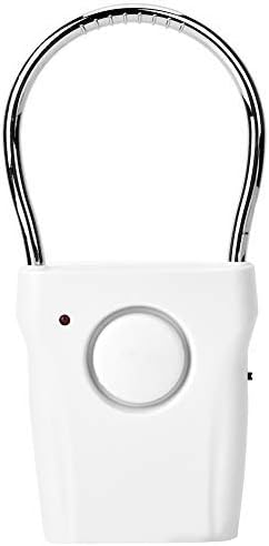 Home Security Door & Window Sensors 120DB Door Handle Alarm Touch Sensor Doorhandle Anti-theft Hanging Vibration Alarm Window Burglar Alert System for Home Office Hotel