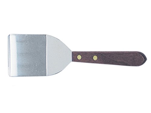 CybrTrayd RM-5665 R&M Stainless Steel Cookie Spatula with Wood Handle, Multicolor
