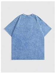 Verdusa Men's Letter Graphic Drop Shoulder T Shirts