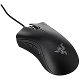 Razer DeathAdder Essential Gaming Mouse: 6400 DPI Optical Sensor - 5 Programmable Buttons - Mechanical Switches - Rubber Side Grips - Classic Black