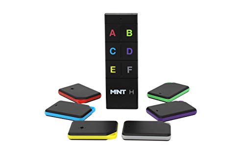 Mint H Wireless Item Beeper - Find Everything in Seconds | Track Your Keys, Wallets, or TV Remote (6 trackers) - Thumbnail 6