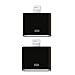 Lightning to 30-Pin Converter, 2 Pack 8 Pin to 30 Pin Black Charging Adapter for iPhone 7, 7 Plus, 6S, 6S Plug, 5S, 5C, iPad
