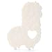 White Llama Silicone Teether Safe Food Grade Silicone Non-Toxic Baby Teething Toy (Llama)