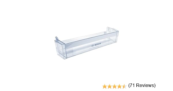 Bosch bandeja de refrigeración nevera estante de la puerta. Número ...