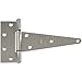 National Hardware N342-824 BB285 Extra Heavy T Hinge in Stainless Steel, 8 Inch