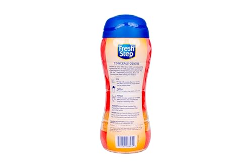 FRESH STEP CAT LITTER CRYSTALS DEODORIZER, NON TOXIC ODOR NEUTRALIZING CRYSTALS FOR LITTER BOXES THAT HELP CONTROL SMELLS AND KEEP HOME AREAS FRESH, SUMMER BREEZE SCENT, 30 OUNCE