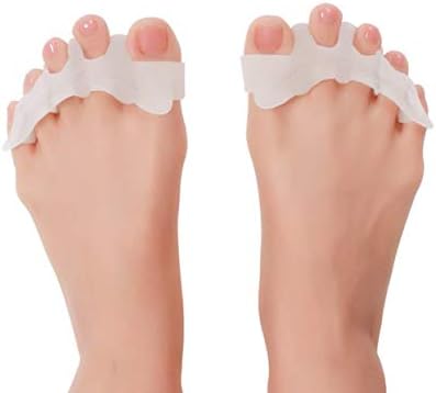 TOMASI Hammer Toe Corrector & Hallux Valgus Straighteners & Gel Toes Separators Hammer Toe Straightener Bunion Correctors Yoga Claw Toe Splint Toe Separator Protectors - 2 Piece