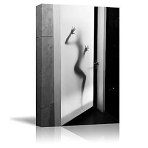 Girl in Shadow Painting Artwork for Framed