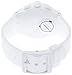 Swatch Unisex SUSW404 Chromograph Analog Display Quartz White Watch