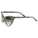 zeroUV - Polka Dot Cat Eye Womens Mod Fashion Super Cat Sunglasses
