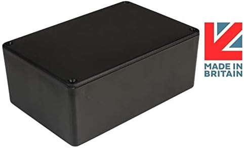 K M Electronics® ABS Black Plastic Electronics Project Box Enclosure 177 X 120 X 83MM