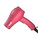 BERTA 1875Watts Folding Handle Hair Dryer Ceramic Negative Ionic Blow Dryer with Nozzle Compact for Children & Traveling