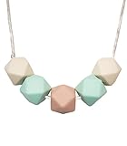 Silicone Teether Necklace for Moms - Non-toxic, BPA-Free, Stylish, Trendy, Great For Soothing Teething Babies, Great Gift For Other Moms