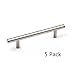 Gobrico 5 Pack Cabinet Knobs in Brushed Nickel/Cabinet Handles 2-1/2
