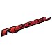 1pc OEM 13 Inches Rebel Tailgate Emblem Badge 3D Nameplate Compatible with 1500 2500 3500 (Black Red)