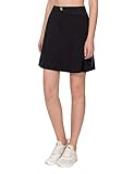 Little Donkey Andy Women's Athletic Skort Build-in Shorts with Pockets UPF 50+ Running Tennis Golf Sports Skirt