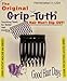 Good Hair Days 1 1/2 Inch Grip-Tuth Tuck Comb - Black - 2 Combs