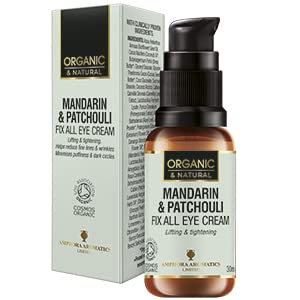Amphora Aromatics Mandarin & Patchouli Fix All Eye Cream COSMOS Organic 30ml