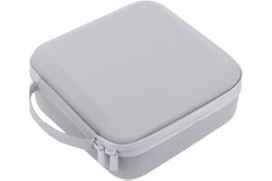 Portable PU Leather Carrying Case for DJI NEO2, Compact Travel-Ready Protector with Fit and For Design(Grey)