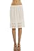 Meoldy Shop Lev Women's Double Laced Half Slip/Skirt Extender