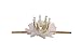 JIMUKEE Baby Girl Birthday Crystal Glitter Crown Bow Headbands Princess Shiny Tiara Hair Accessories With Gift Box