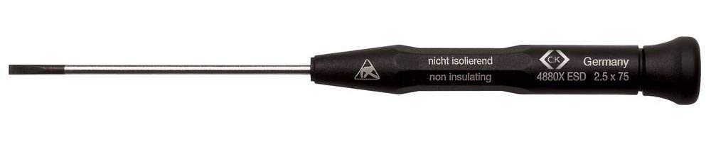 Best Price Square ELECTRONIC SCREWDRIVER ESD, SLOT 2.5 T4880XES257 By CK TOOLS — image 1
