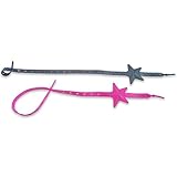 Lil' Sidekick - Multi-Functional Tether That Attaches to Strollers, Carriers, High Chairs, Car Seats & More - Save ANYTHING From Being Chucked Out of Reach (version 2.0) (2-pack) (Charcoal and Pink)