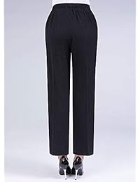 Pantalones elásticos para dama con cintura elástica