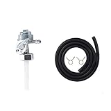 Dxent Fuel Shut Off Valve Petcock for Generac GP7500E GP5000 GP5500 GP6000 GP6000E GP6500 GP6500E GP7500W GP8000E Generator Parts Kit