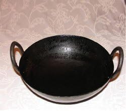 Thiven Kadai ( Iron Meterial ) - 8 Inch