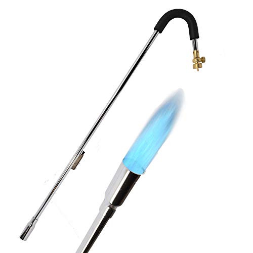 Houseables Weed Torches, Propane Burner Torch, Flame Weeder Cane