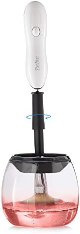 Makeup Brush Cleaner and Dryer, Portable Brushes Cleaner, Cleans and Dries Makeup Brushes in Seconds for All Size Makeup Brushes/with 360 Rotation