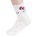 kikiyasocks Socksense Hello Kitty Character Series Women's Original Crew Socks (Kitty Me_5pairs)