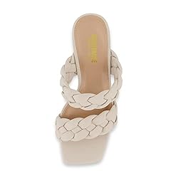 CUSHIONAIRE Women's Aurora braided platform sandal