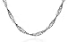 .925 Italian Sterling Silver Singapore Chain, 2.3 mm in Width