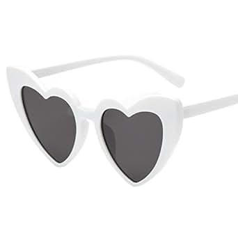 Vertily Outdoor Vintage Designer Heart-Shaped Glasses