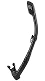 Phantom Aquatics Dry Snorkel, All Black