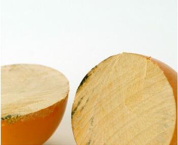 6Pcs Wooden Faux Fake Eggs,Easter Eggs,Children Play Kitchen Game Food Toy - Log Color