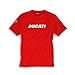 Ducati Ducatiana V2 Short Sleeved T-Shirt Red Large