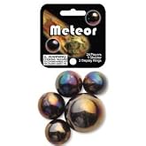 Mega Marbles - METEOR MARBLES NET (1 Shooter Marble &amp; 24 Player Marbles) by Mega Marbles