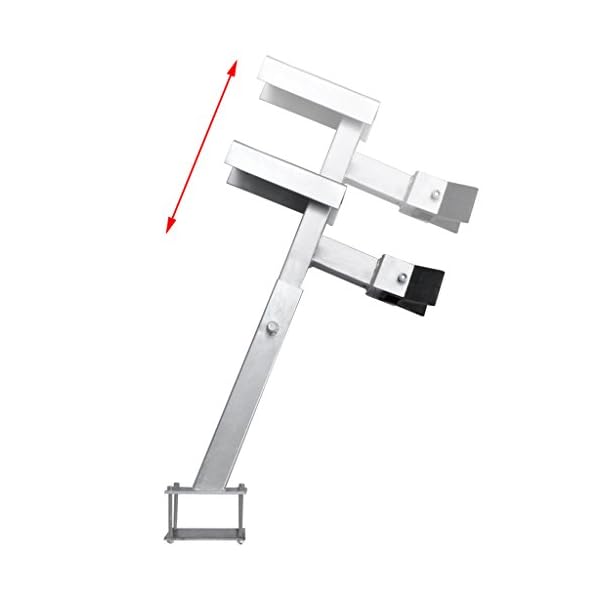 vidaXL 11002200 lb Capacity Steel Boat Trailer Winch Stand Bow Support