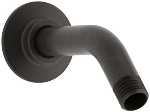 KOHLERMasterShower(R) Showerarm and Flange, 5-3/8" Long, Oil-Rubbed Bronze