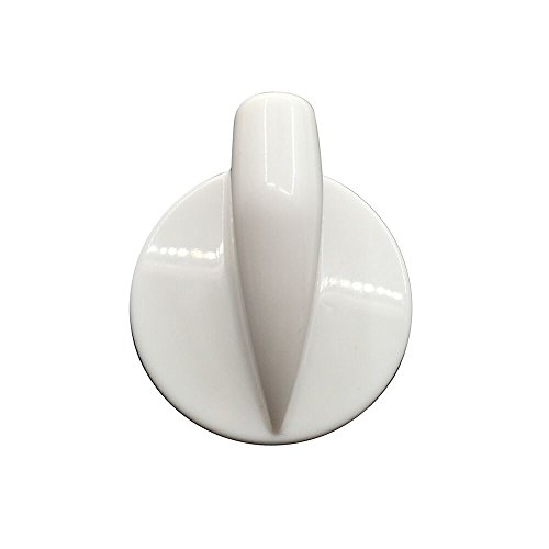 MAYITOP Control Knob 8181859 for Whirlpool Kenmore Duet Washer &Dryer WP8181859, PS391630 (White)