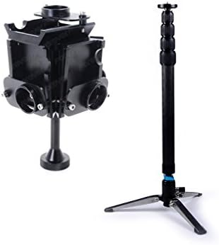 FOREVER100 FE4+1 w/ Carbon Monopod VR 360° Panorama Mount Rig for 5x GoPro HERO 3 3+ 4