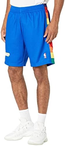 Amazon.com: Mitchell & Ness NBA Swingman Road Shorts 76ers 00-01