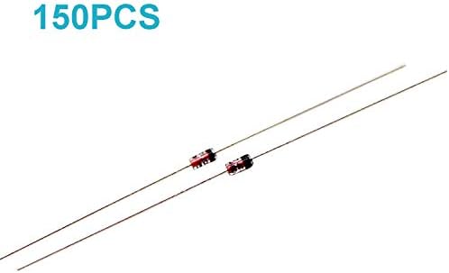 (Pack of 150Pcs) Diode 1N4148 200mA 100V Fast Switching Diode DO-35 IN4148 Electronic Silicon Diodes
